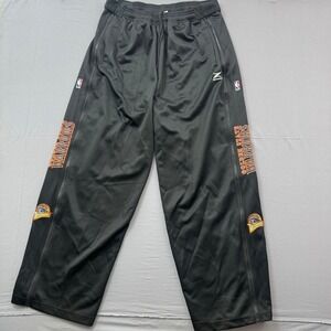 Zipway Golden State Warriors NBA Black Full Zip Warmup Pants Mens XL Tracksuit